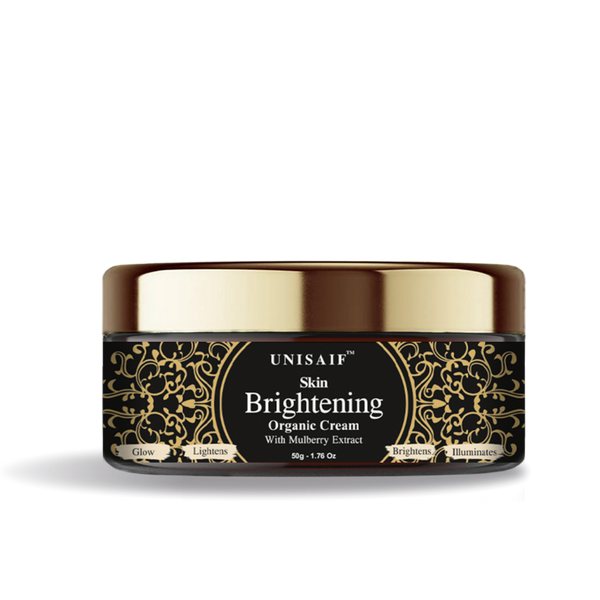 Skin Brightening Organic cream (50g) With Shea Butter & Mulberry Extract | Damage Repair| Uneven Skin Tone| Blemishes| Radiance