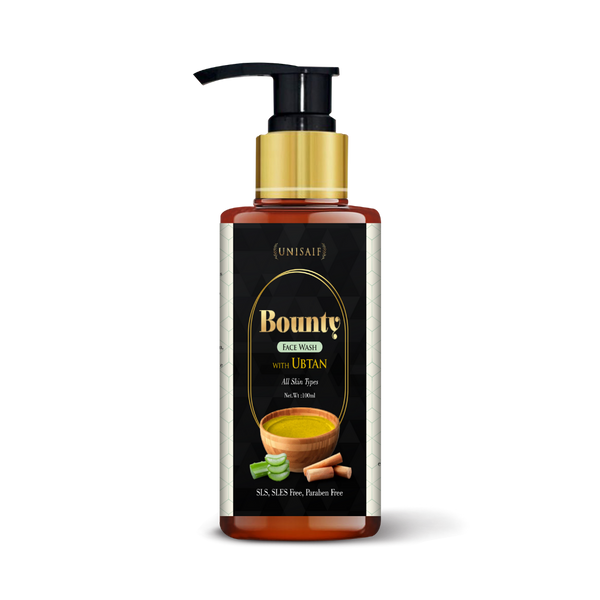 Bounty (Ubtan) Organic Facewash (100ml) With Saffron |Lightens Skin| Removes Tan| Radiance & Glow| Uneven Complexion