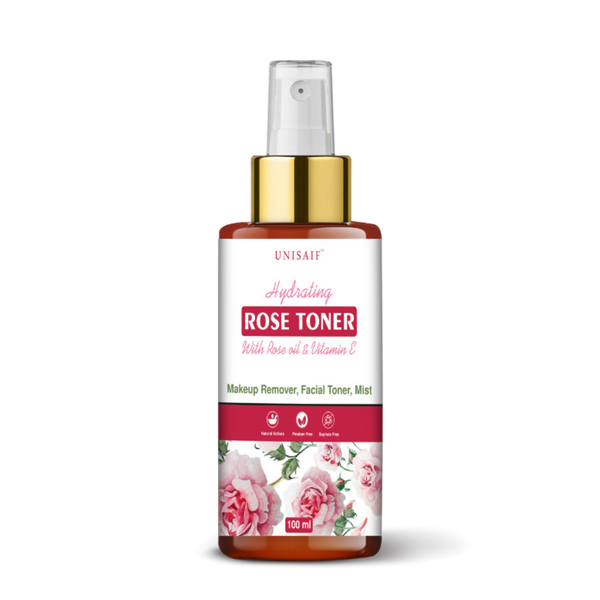 Rose Hydrating Toner/ Facial Mist (100ml) With Rose Oil | Unclog pores| Makeup Removal