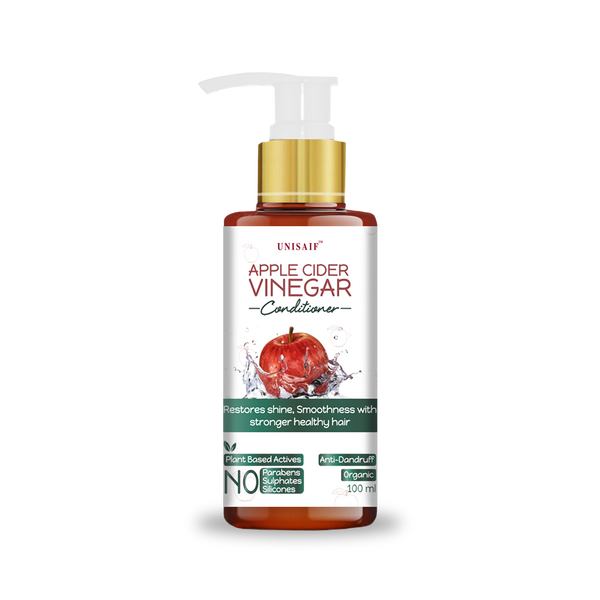 Apple Cider Vinegar Conditioner (100ml) For Frizzy Hair/Splitends, Shine & Texture | NO SULPHATE| NO PARABEN| NO SILICON