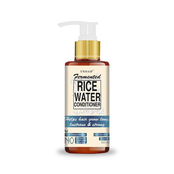 Fermented Rice Water Conditioner (100ml) Improves Shine & Texture | NO SULPHATE| NO PARABEN| NO SILICON