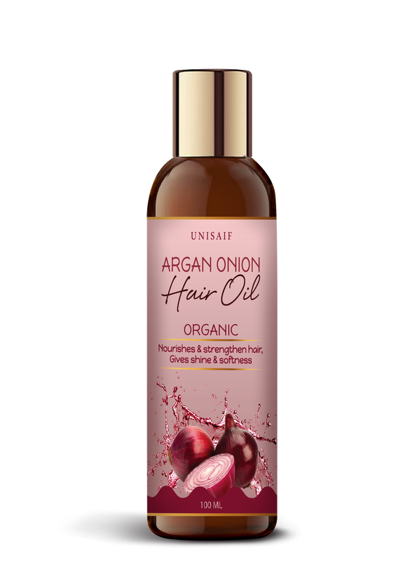 Argan Onion Hair Oil 100ml For |Extreme Hairfall, Dandruff|