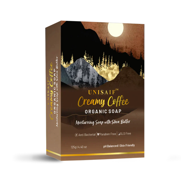 Creamy Coffee Organic Soap (pack of 2)