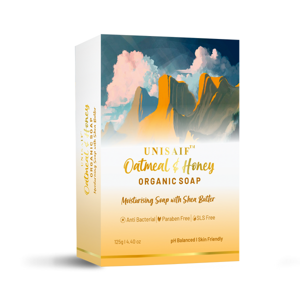 Oatmeal & Honey Soap 125g (Pack of 2)